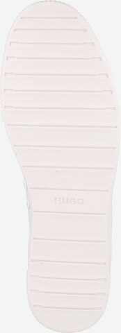HUGO Red High-Top Sneakers 'Zero Hito' in White
