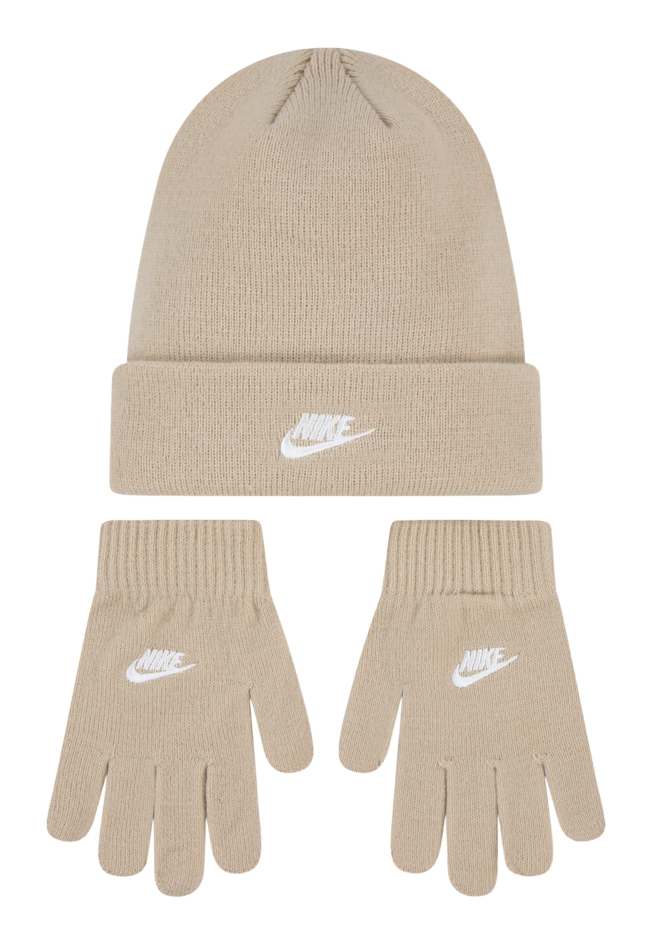 Nike Sportswear Muts 'CLUB' in Beige: voorkant