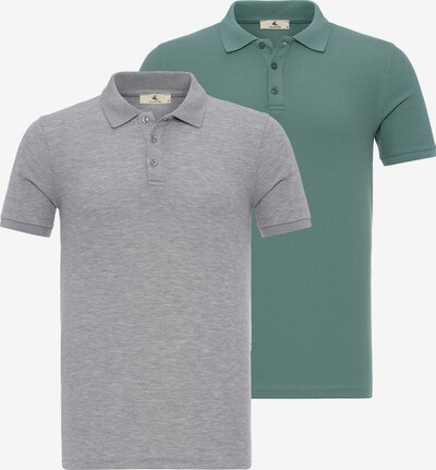 Daniel Hills T-Shirt en gris clair / vert pastel, Vue avec produit