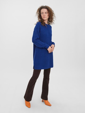 VERO MODA Knitted dress 'Lea' in Blue