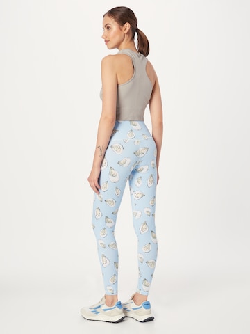 Skinny Leggings 'OHARS' Résumé en bleu