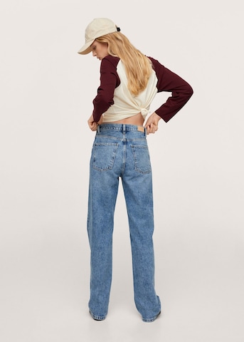 MANGO Regular Jeans 'Kaia' in Blauw