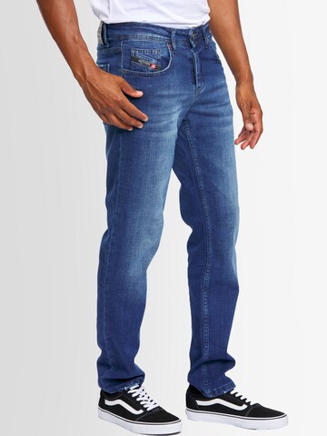 Alessandro Salvarini Slimfit Jeans in Blauw