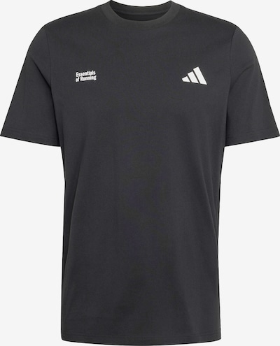S dydžio Sportiniai marškinėliai 'Essentials' iš ADIDAS PERFORMANCE, spalva – juoda / balta, Prekių apžvalga