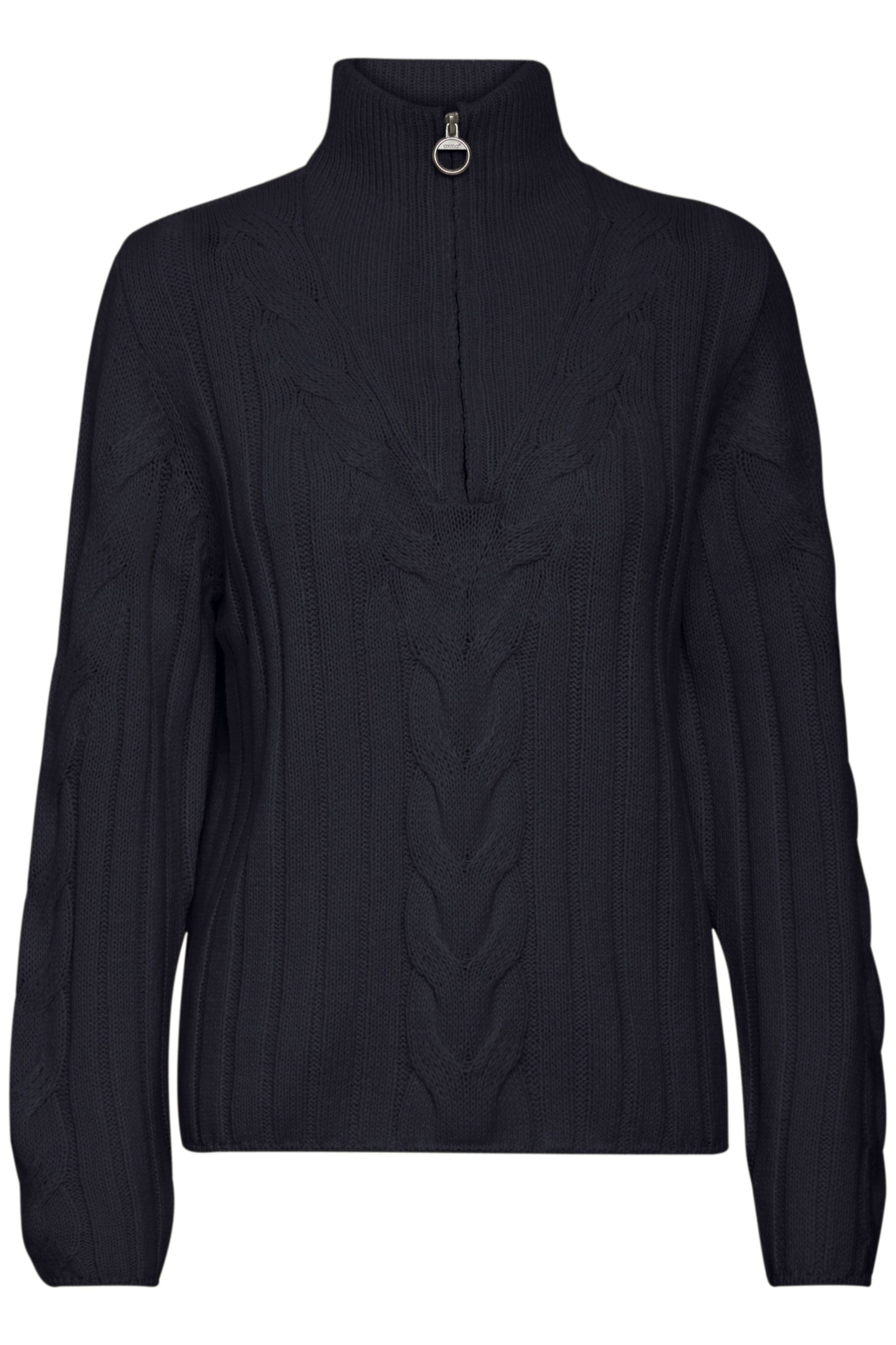 Oxmo - Jersey en azul: frente