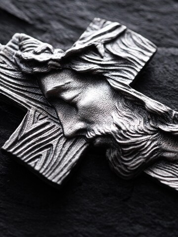REYTEL Hangers 'THE FACE OF FAITH' in Zilver