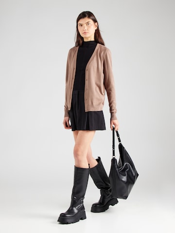 VERO MODA Kardigan 'VMSILJE' w kolorze brązowy