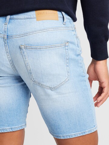 Only & Sons Regular Jeans 'ONSWEFT' in Blue