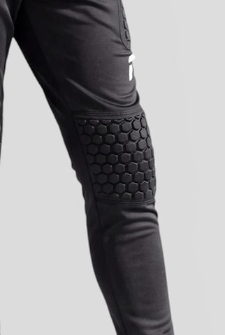REUSCH Slimfit Sporthose 'Contest II' in Schwarz