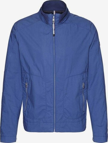 bugatti Between-Season Jacket in Blue: front