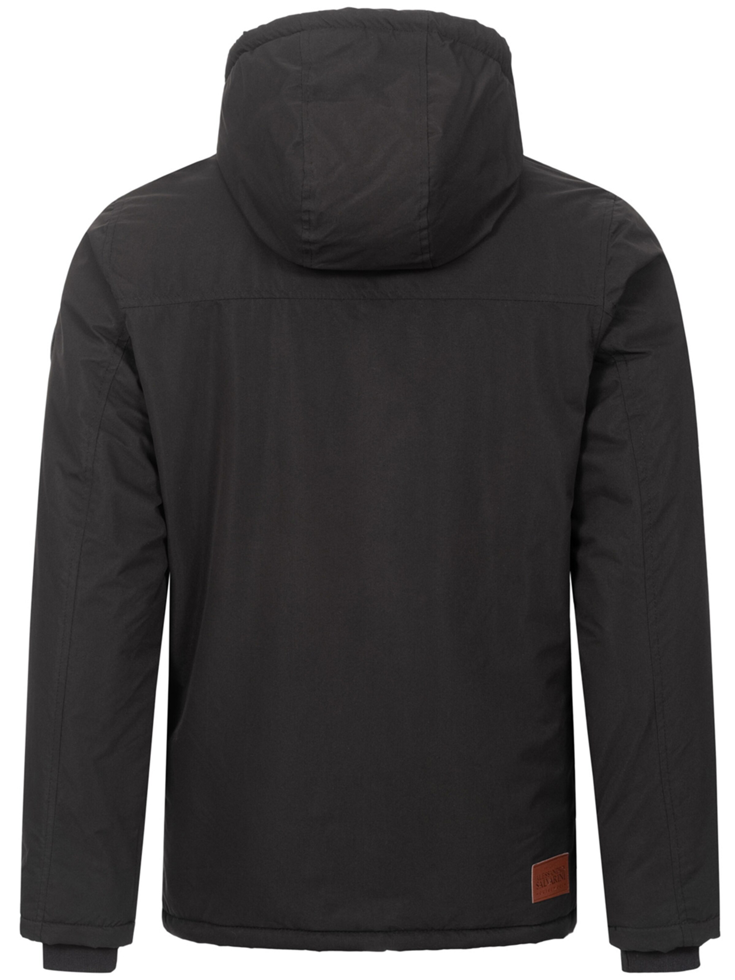 Alessandro Salvarini Winterjacke in Schwarz