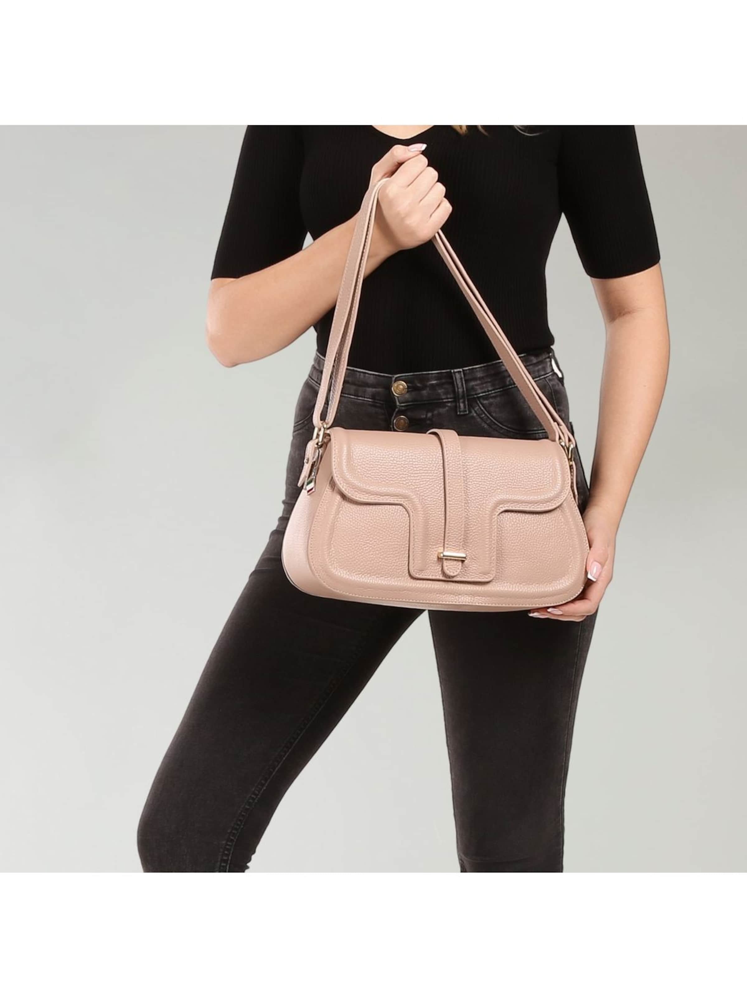 Florence Schoudertas in Roze