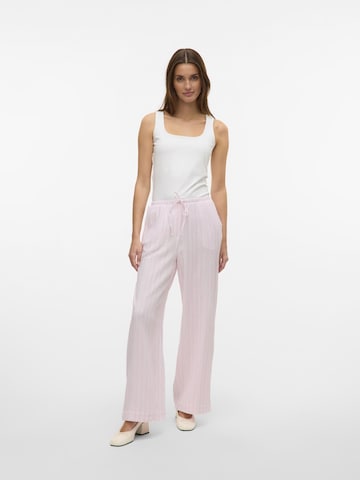 VERO MODA Wide Leg Bukser 'VMNanna' i pink