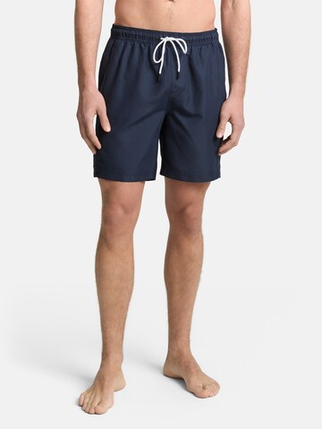 TOM TAILOR DENIM Swimming shorts in Blue: front