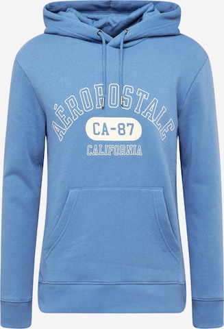 AÉROPOSTALE - Sudadera 'CALIFORNIA' en azul: frente