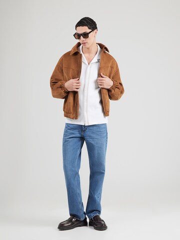 balts BOSS Standarta piegriezums Krekls 'C-Pasini 47'