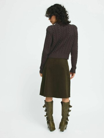 Gonna 'Dustin' di Résumé in verde