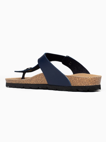 Mule 'Cairns' Bayton en bleu