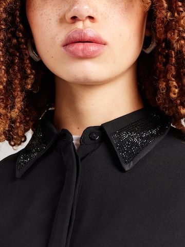 Chemisier 'Ol44lina' ZABAIONE en noir