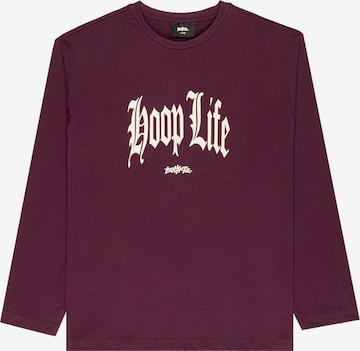 BucketzMajica 'Hoop Life' - crvena boja: prednji dio