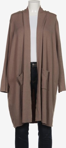 Ulla Popken Strickjacke 5XL in Braun: predná strana