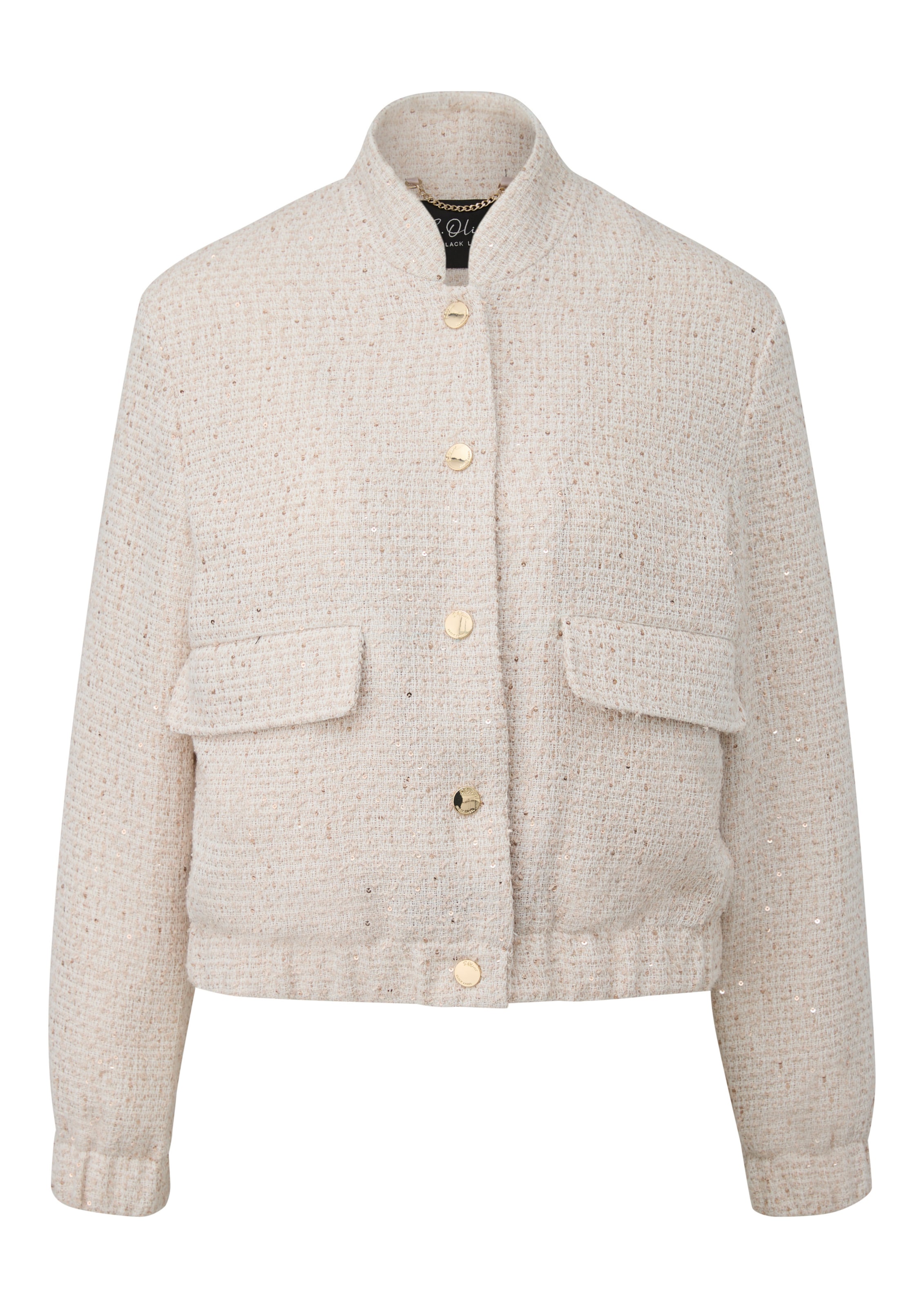 s.Oliver Tussenjas in Beige: voorkant