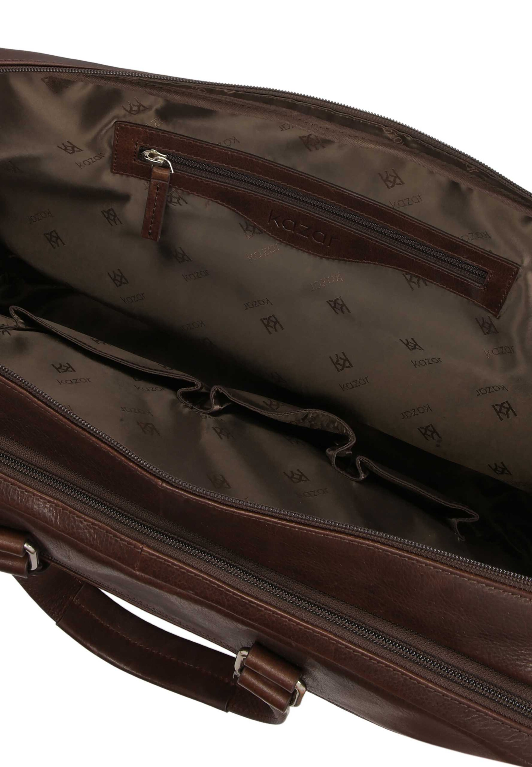 Borsa portadocumenti di Kazar in marrone