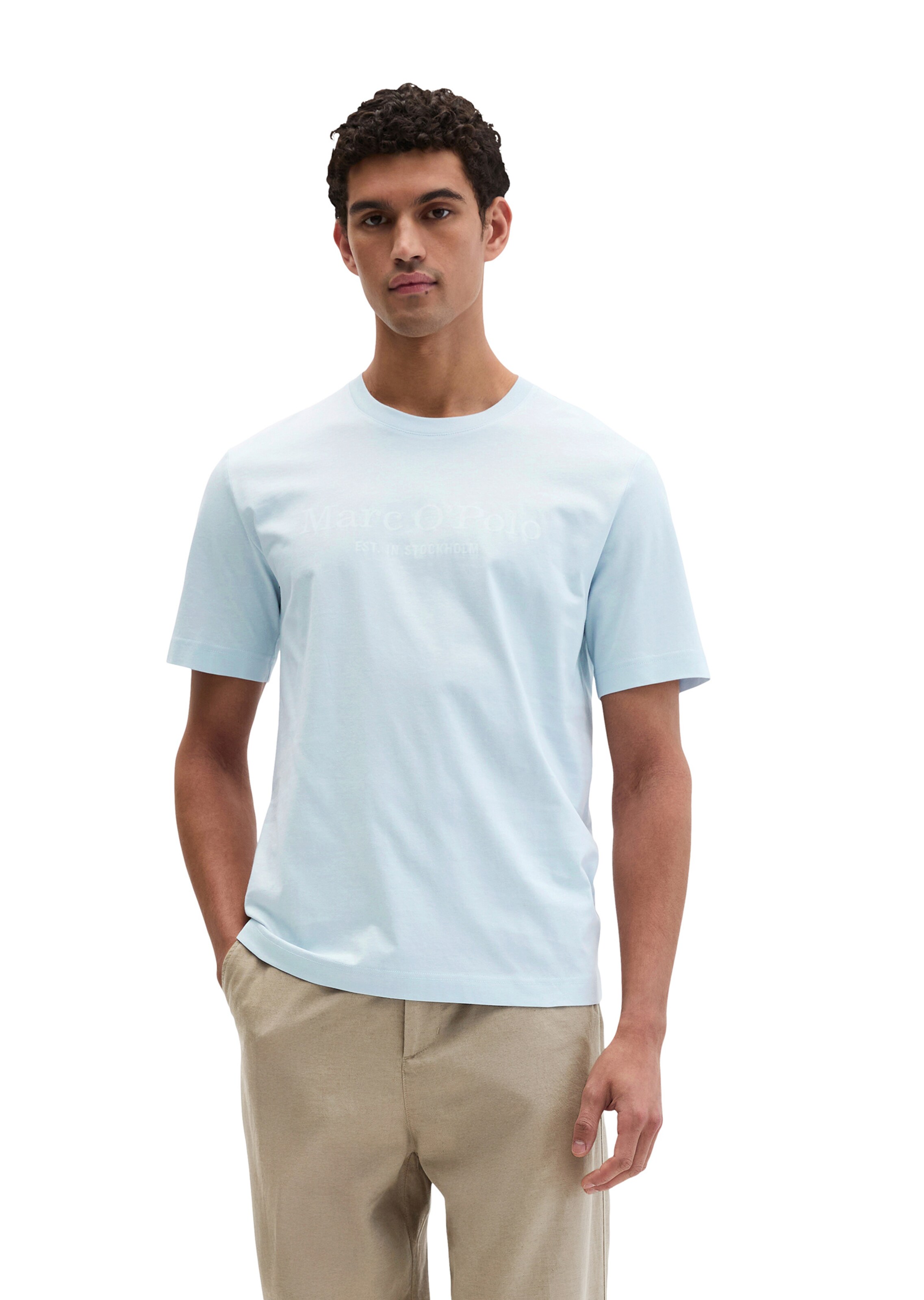 Marc O'Polo T-Shirt in Blau: Vorderseite