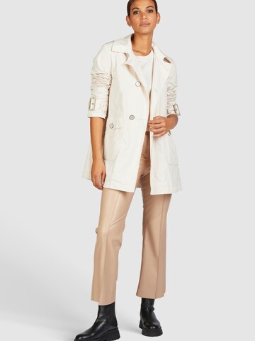 MARC AUREL Between-Seasons Coat in Beige