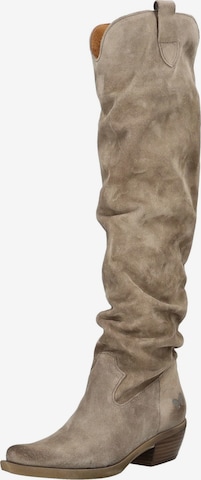 FELMINI Cowboy boot in Grey: front