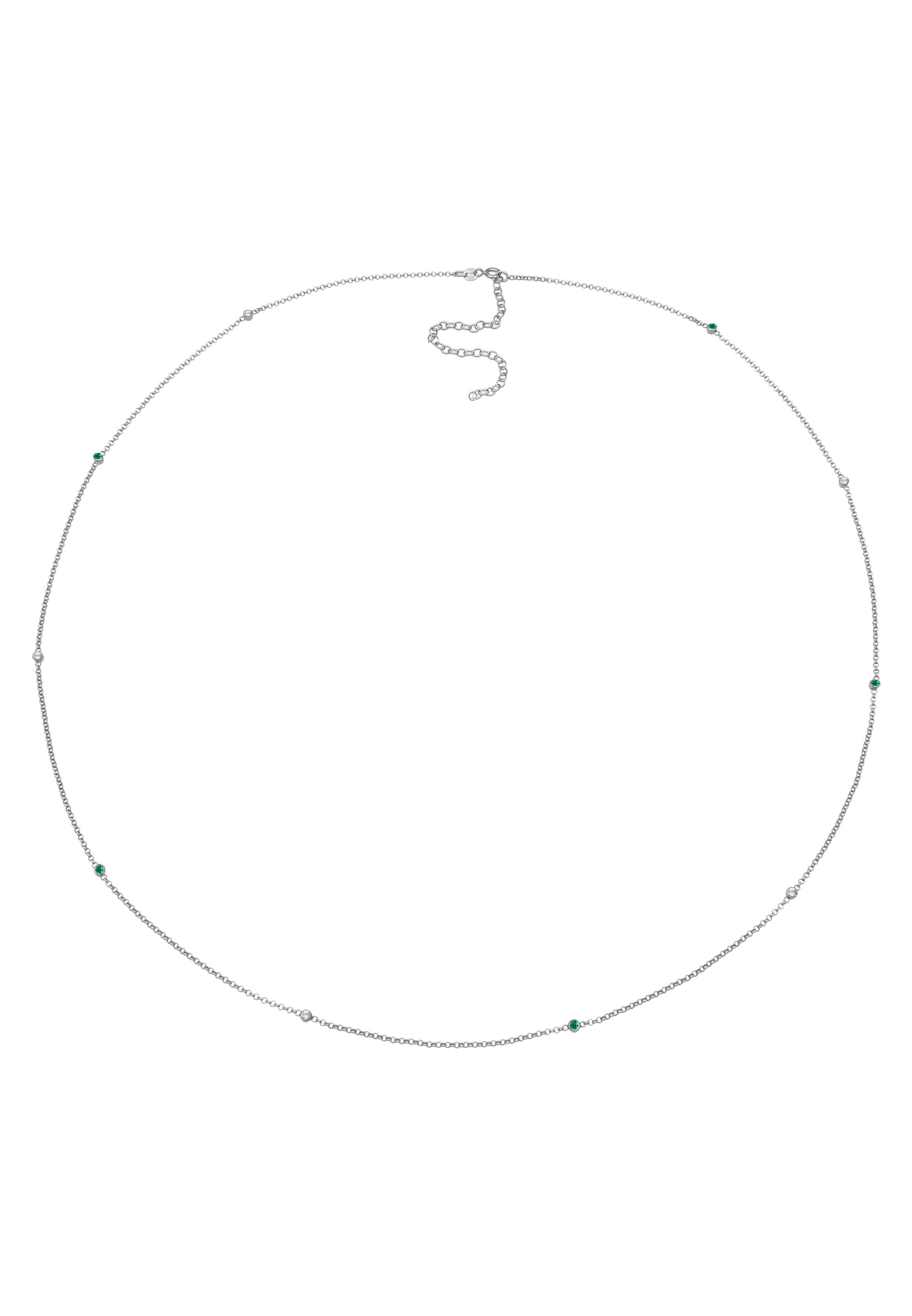 ELLI Ketting in Zilver: voorkant