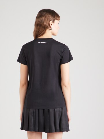 Karl Lagerfeld Shirt 'Ikonik 2.0' in Black