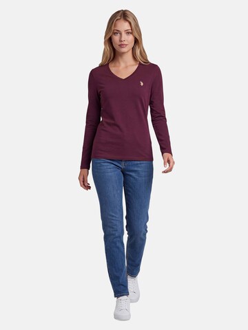 U.S. POLO ASSN. Shirt in Purple