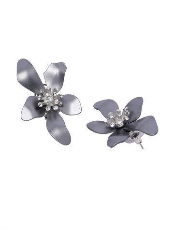 AVANT-GARDE PARIS Ohrringe 'Fridara' in Grau