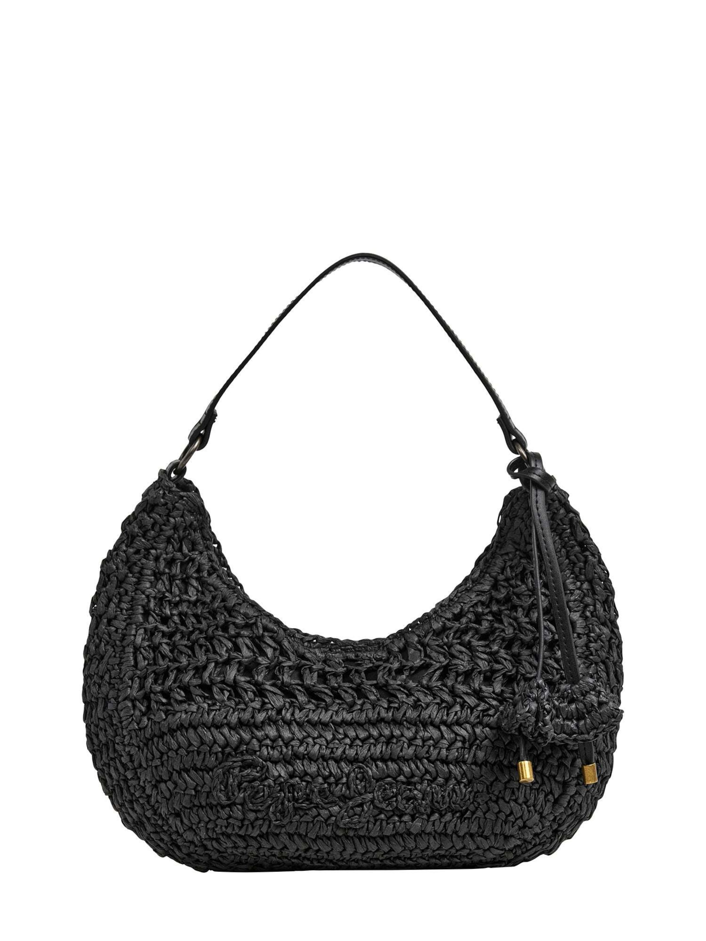 Pepe Jeans Schultertasche 'Ziggy Balm' in Schwarz: Vorderseite