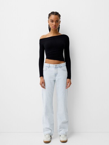Bershka Regular Jeans in Blue