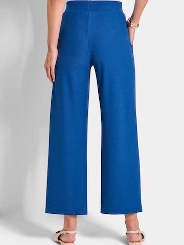 Goldner Loose fit Trousers in Blue