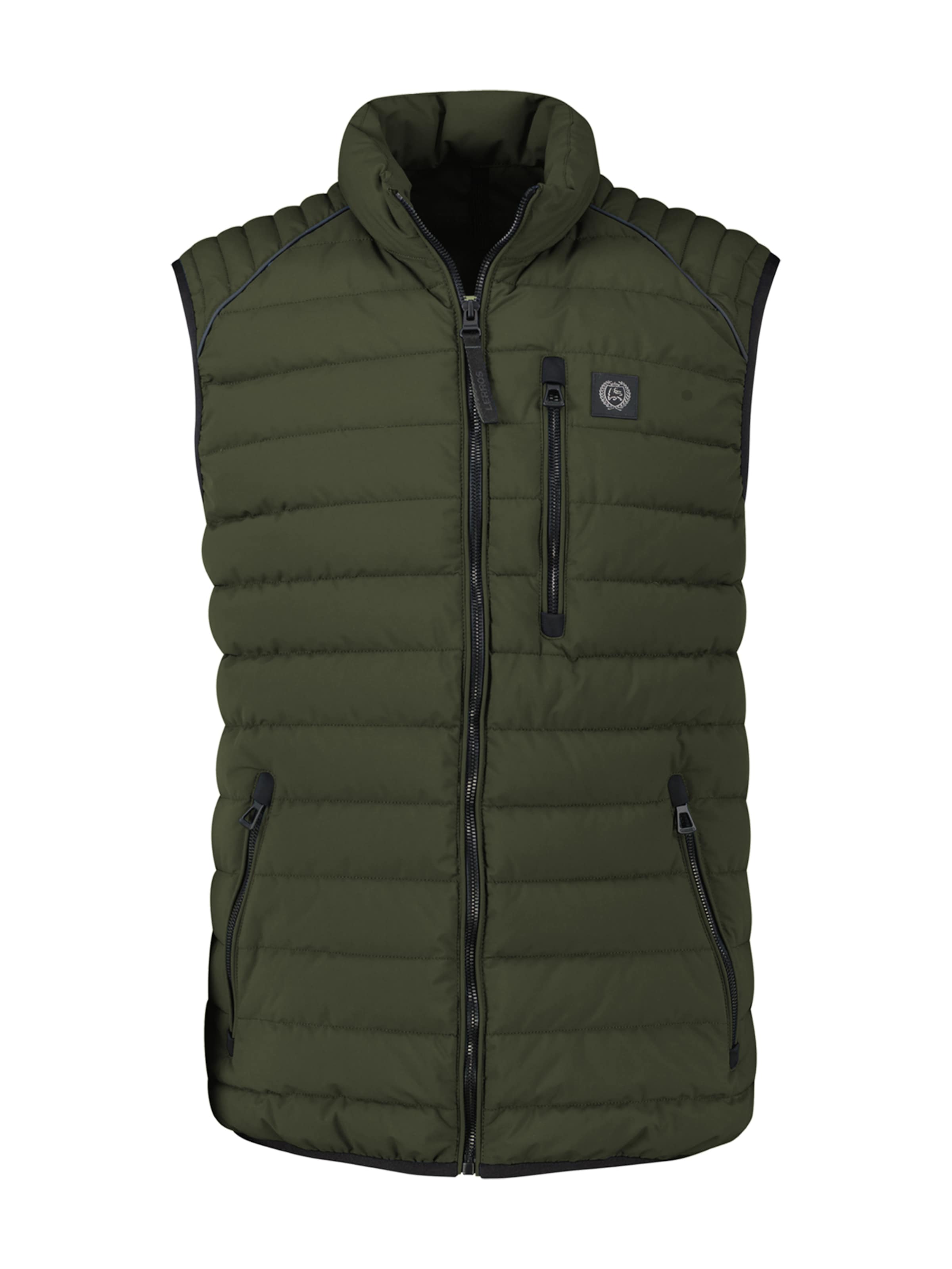 LERROS Bodywarmer in Groen: voorkant