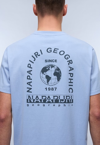 NAPAPIJRI T-Shirt 'S-Dati' in Blau