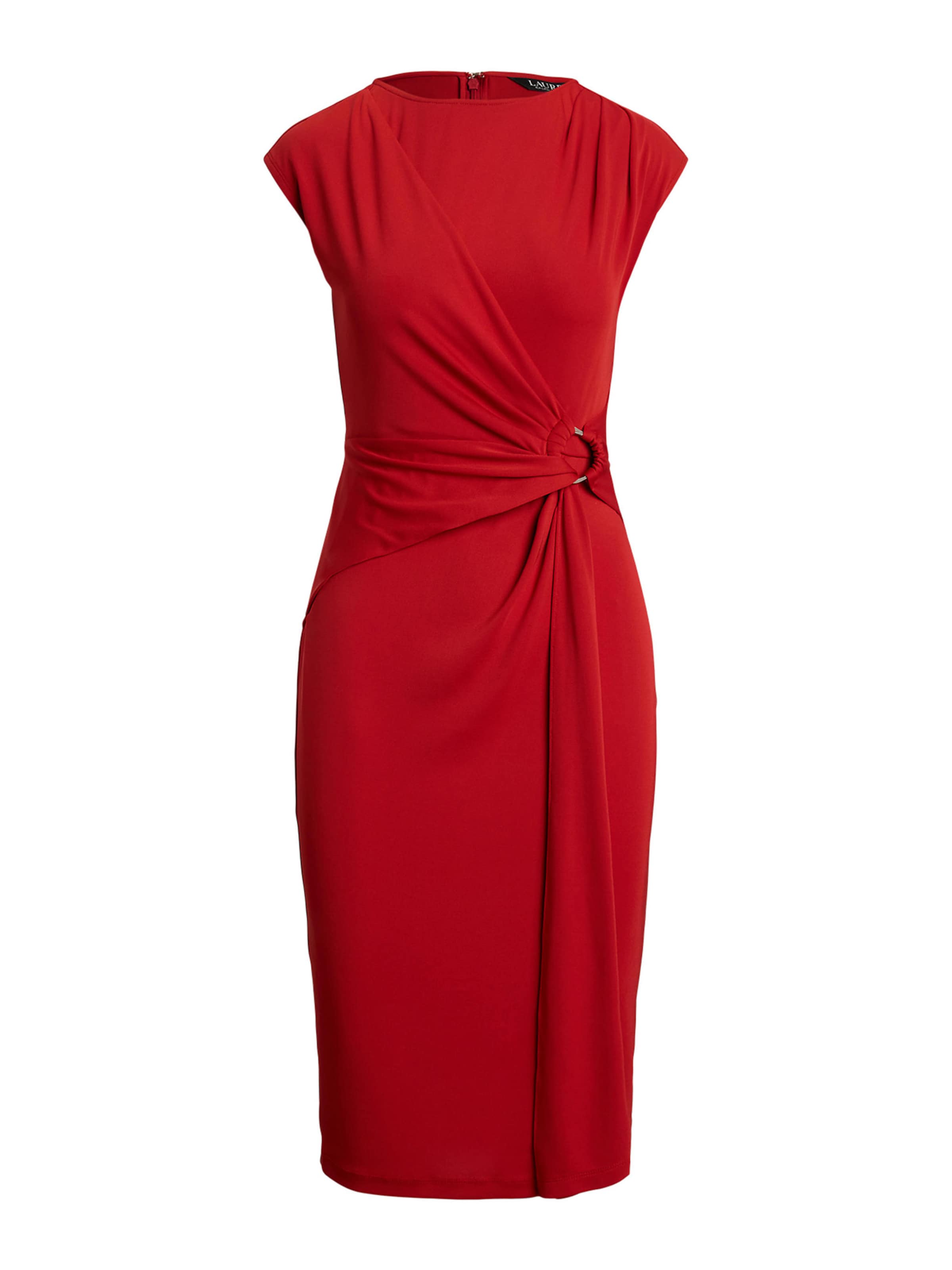 sarkans Lauren Ralph Lauren Kleita: no priekšpuses