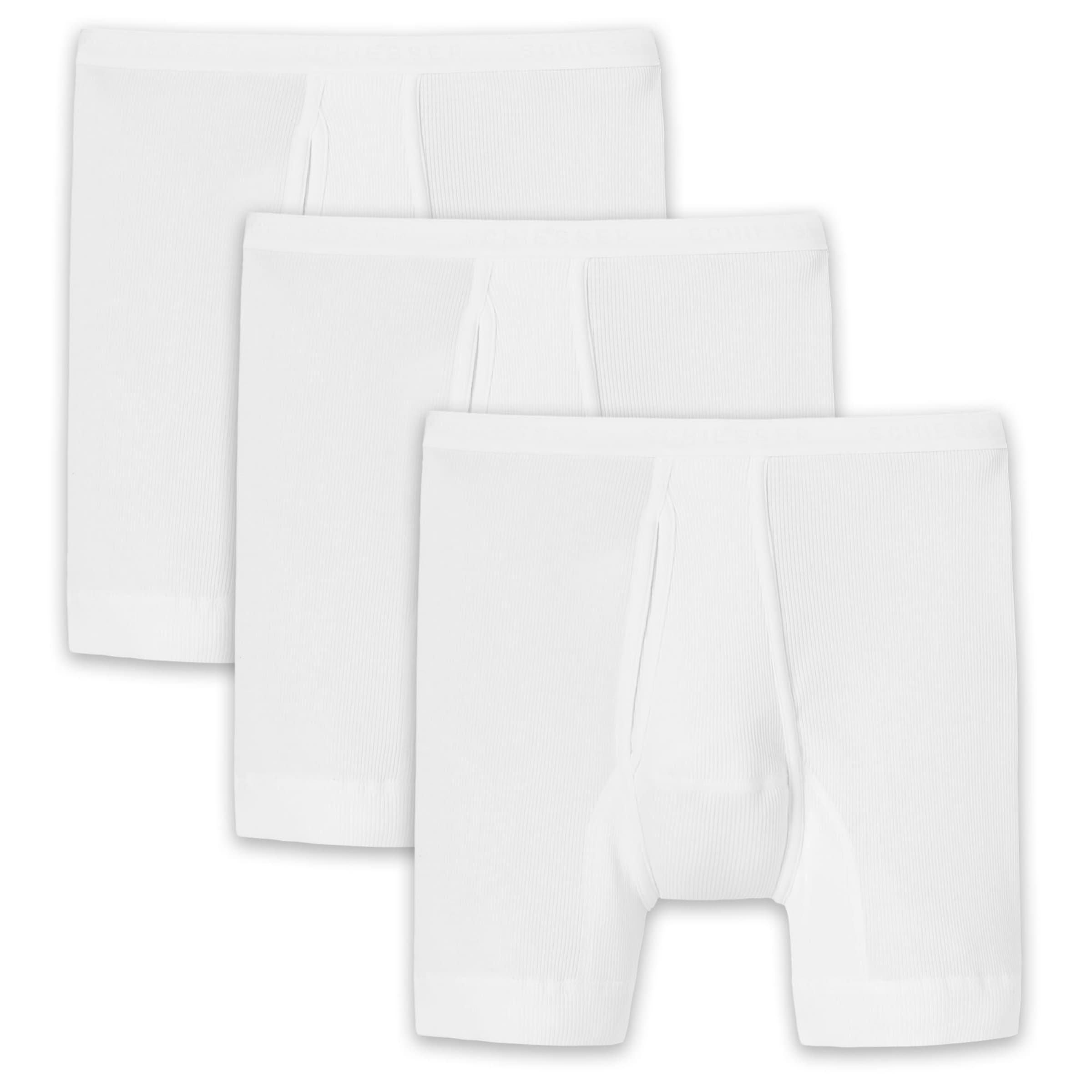SCHIESSER Boxers en blanc, Vue avec produit