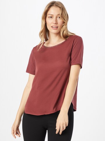 ONLY Shirt 'TINNA' in Red: front