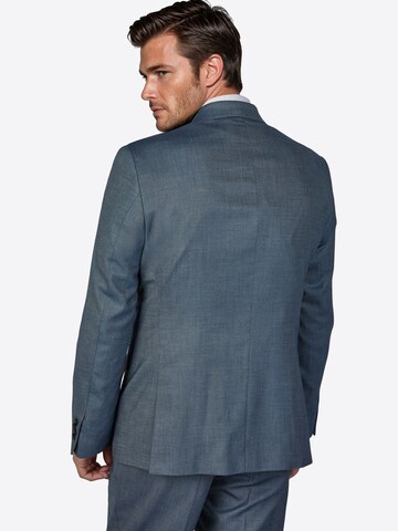 PIERRE CARDIN Slim fit Business-colbert 'Grant' in Blauw