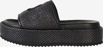 BOGNER Pantolette 'Sorrento' in Schwarz: Vorderseite