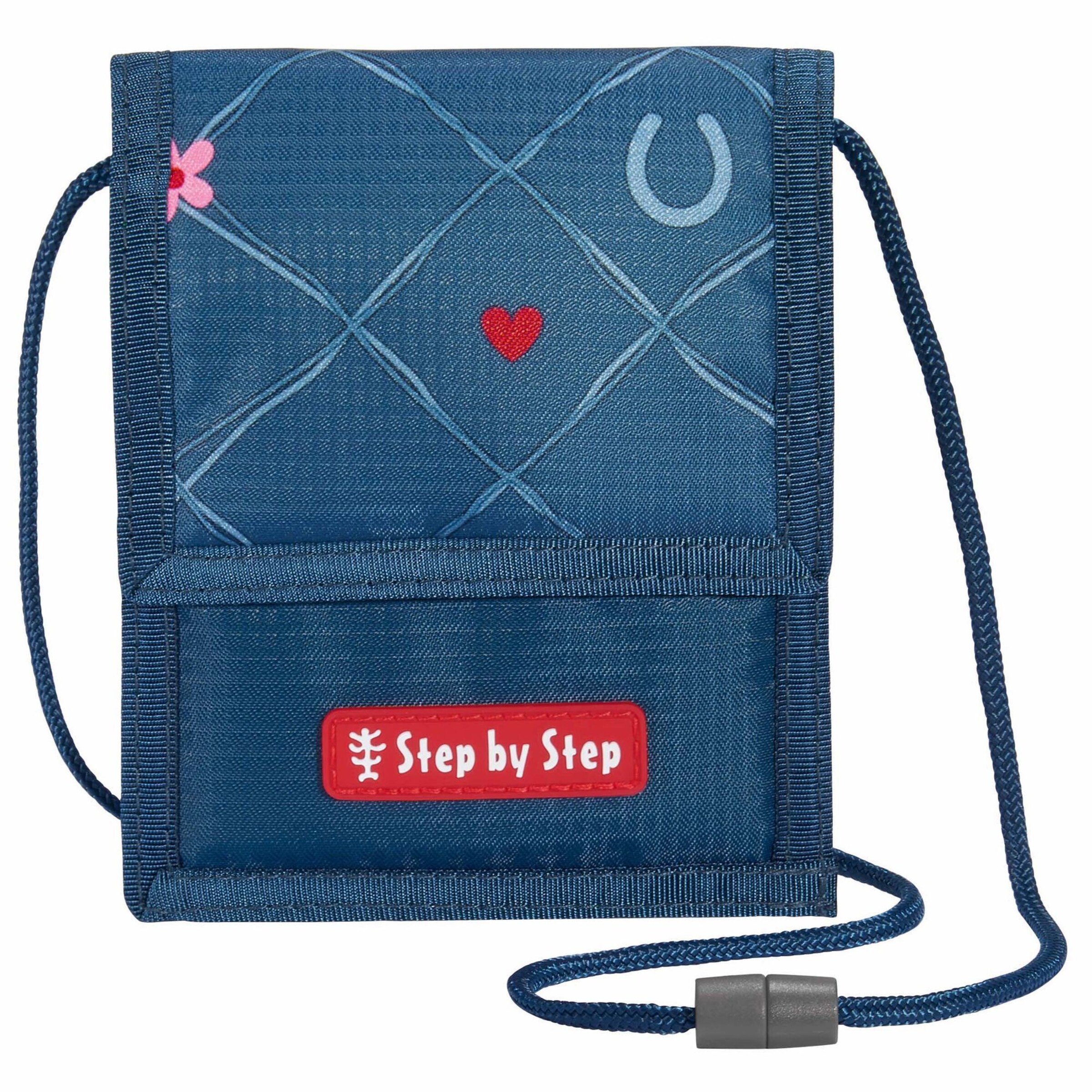 STEP BY STEP Tasche in Blau: Vorderseite