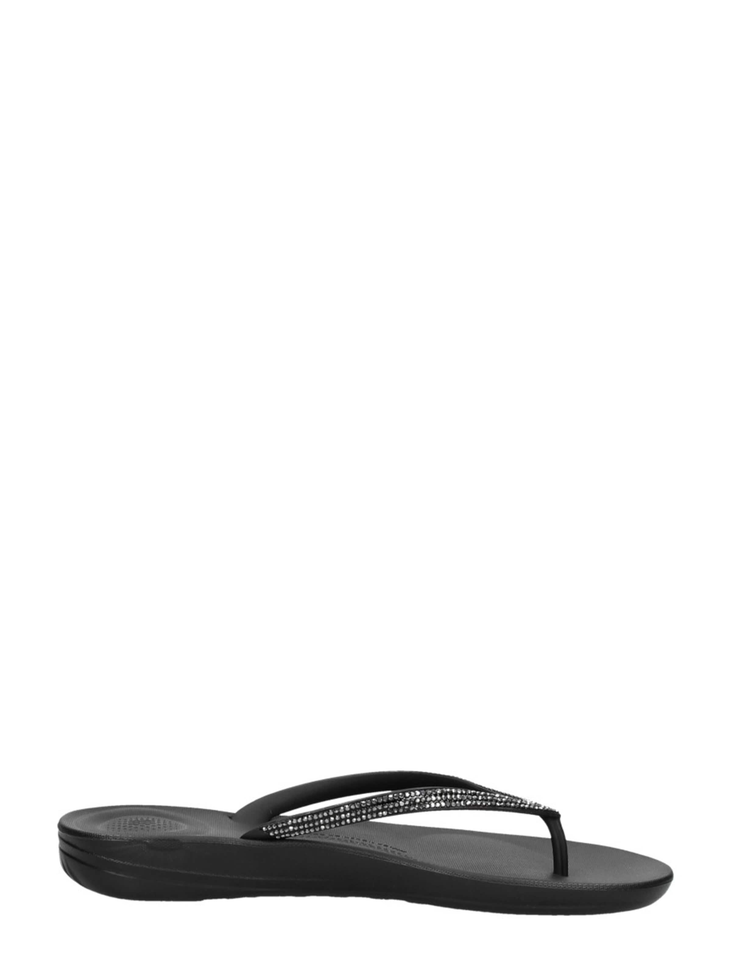 FitFlop Huisschoenen 'iQushion Sparkle' in Zwart