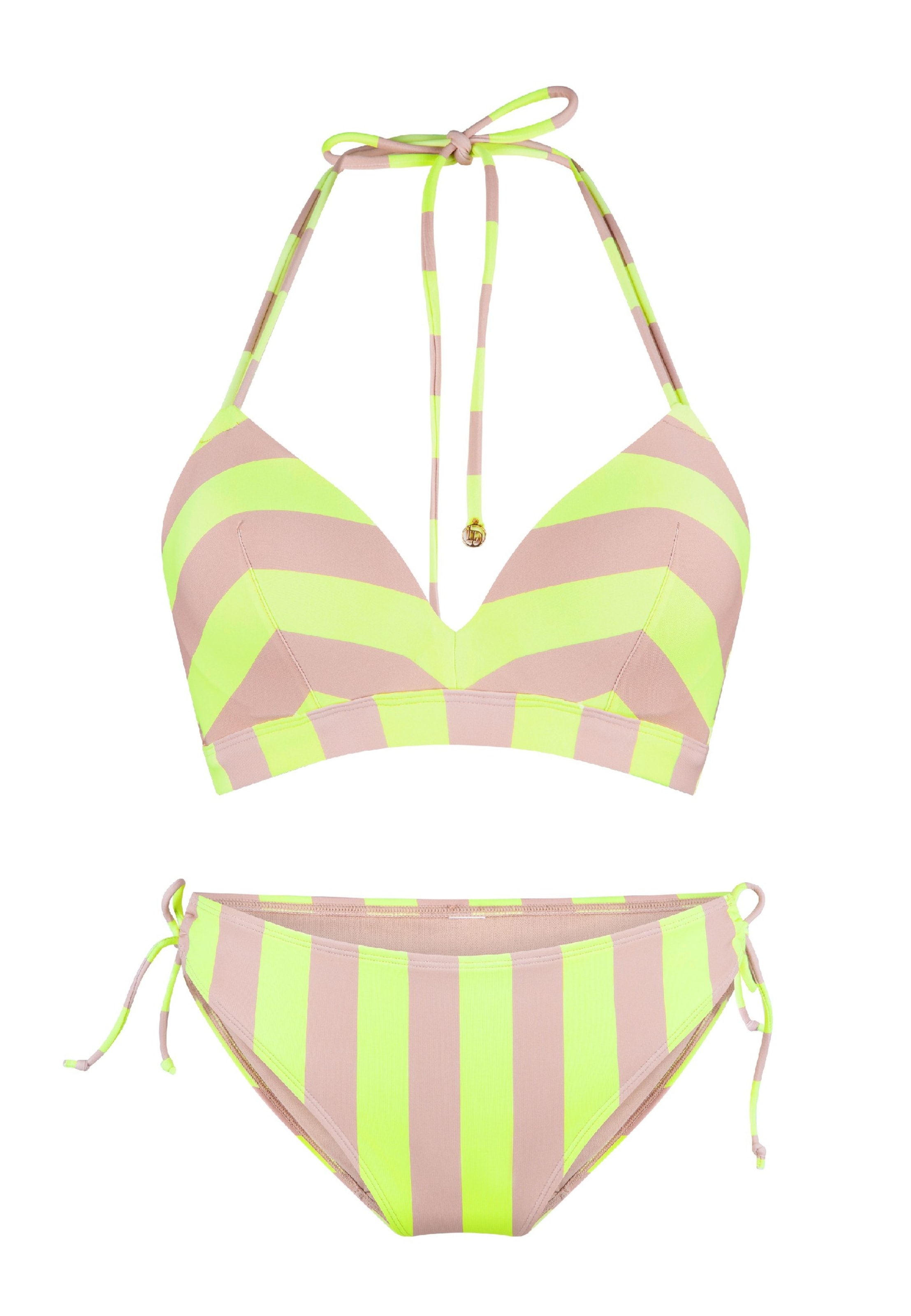 LingaDore - Bustier Bikini en verde: frente