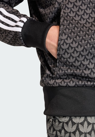 ADIDAS ORIGINALS Sweatvest 'Firebird' in Zwart