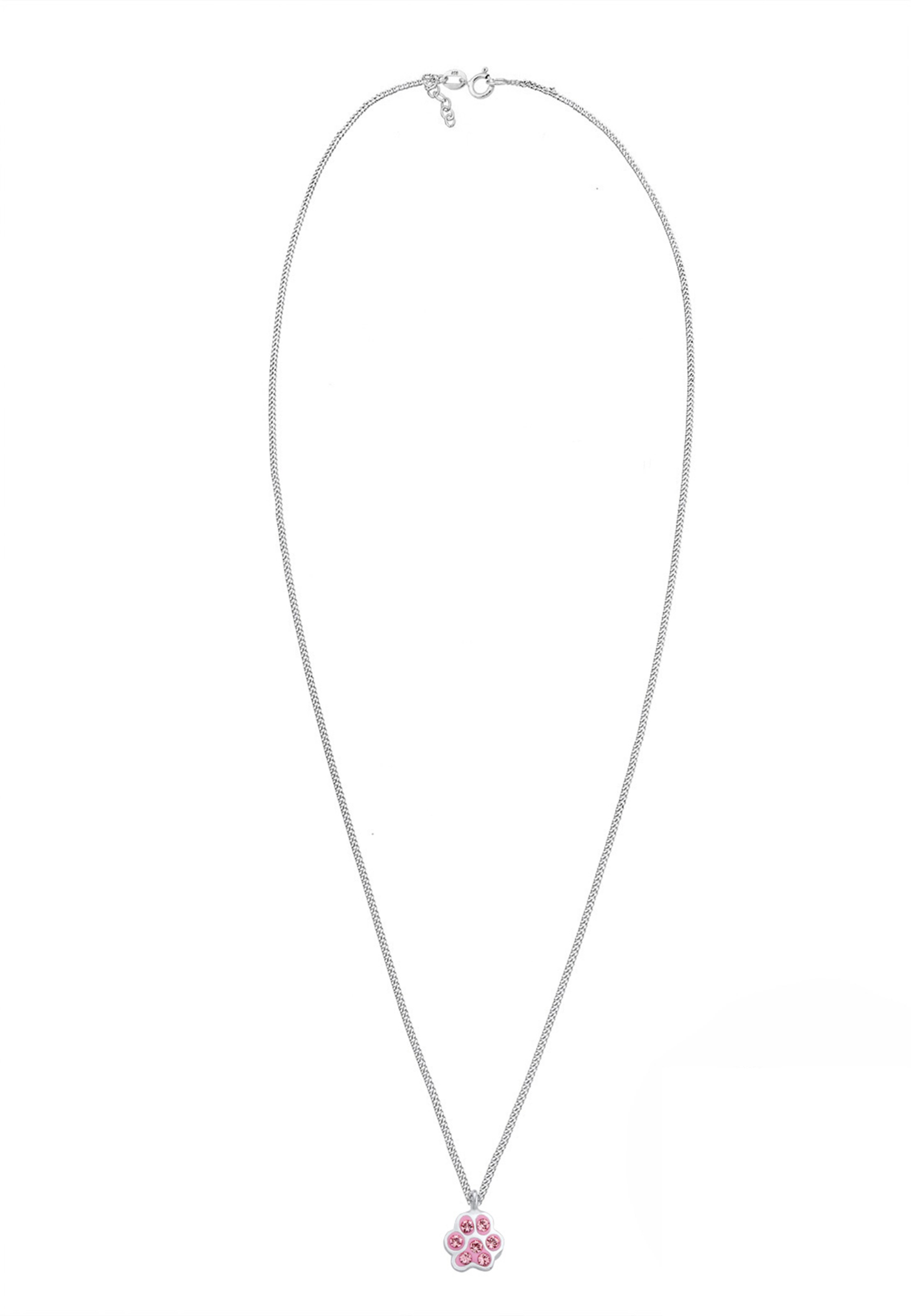 ELLI Kette 'Pfote' in Silber