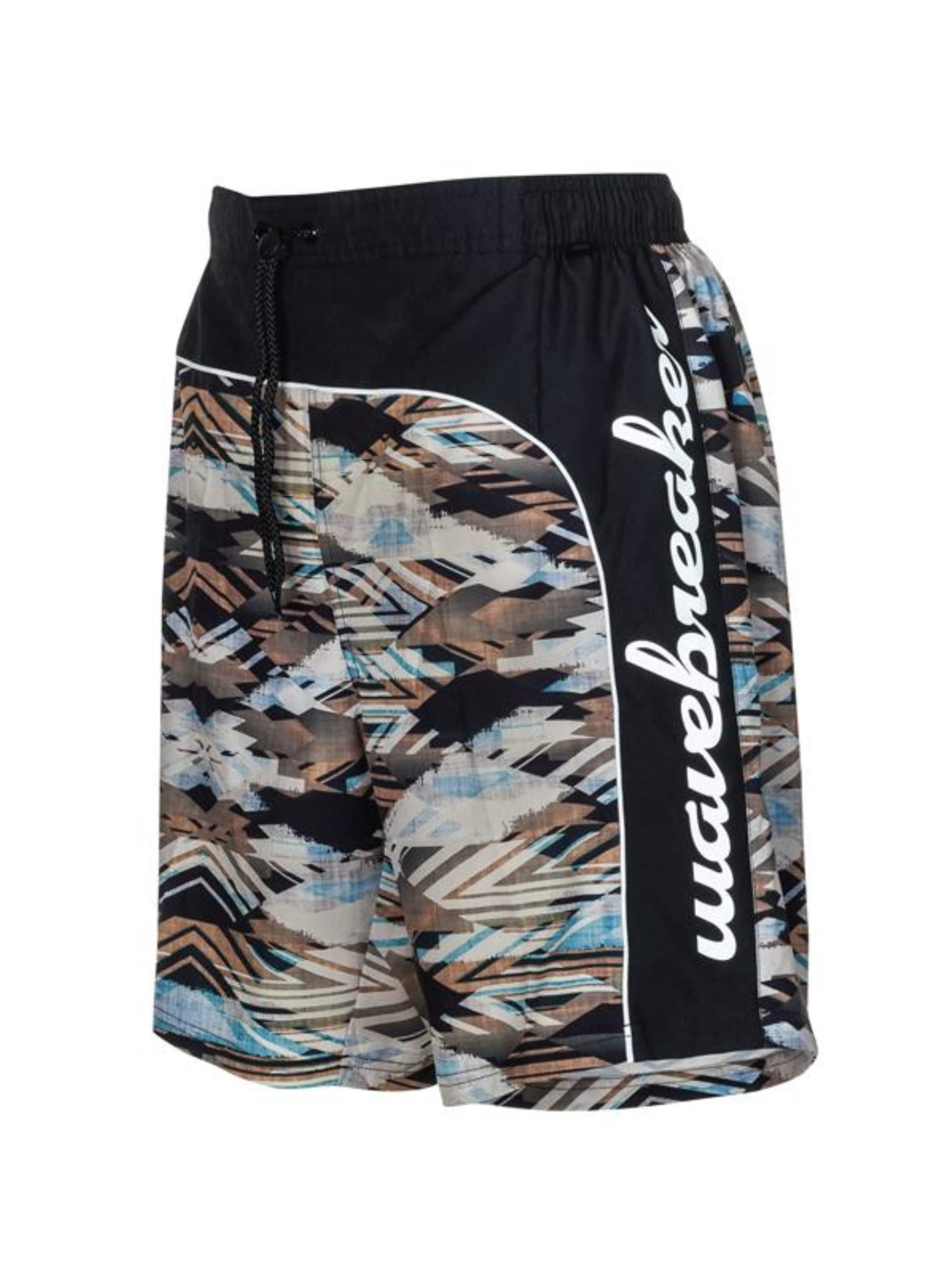 Shorts de bain wavebreaker en mélange de couleurs